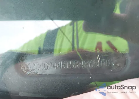 2005 Chrysler Town & Country Lx z USA, uszkodzony, nr VIN 2C4GP44R15R486504